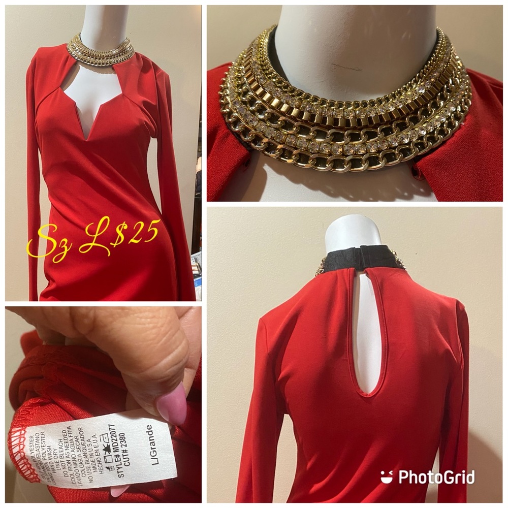 NWOT Red Candy Apple Red great for Christmas! SzL